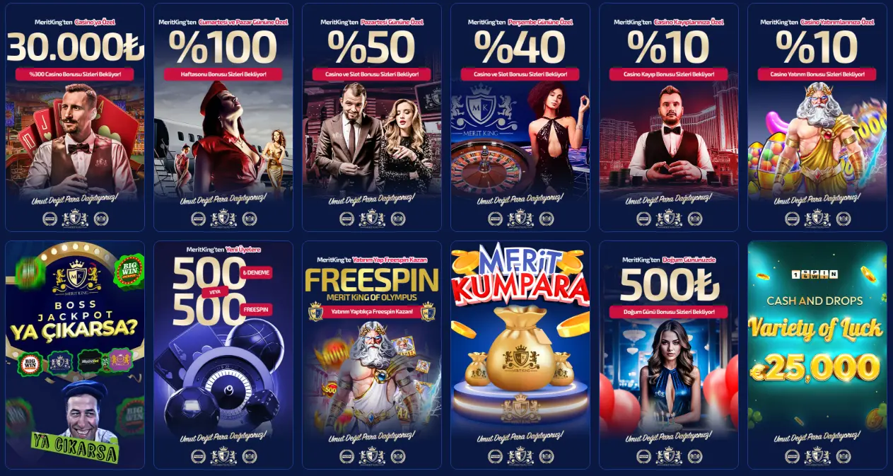 Slot sitelerindeki bonus türleri